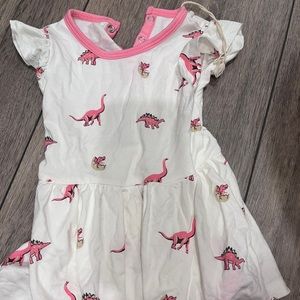 Kyte baby rose Jurassic bodysuit twirl